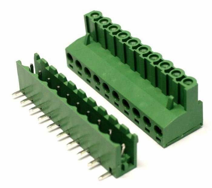 10 lu 90° Geçmeli Klemens Takım Lehim Bacak