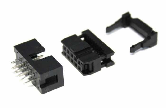 10 lu IDC Erkek-Dişi Konnektör