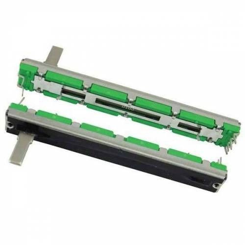 10K 75mm Stereo 6+2 Pin Sürgülü Potans