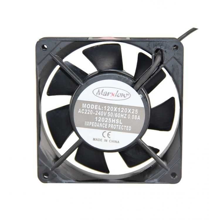 120x120x25mm 220V Ac Metal Kasa Fanı