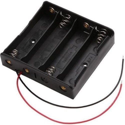 18650-4 4 lü 18650 Pil Yatağı Yan Yana