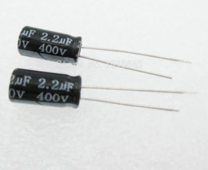 2.2 MF 400V Kondansatör (Elektrolitik)