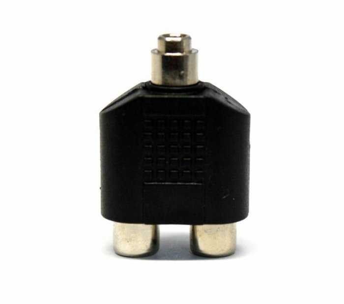 2 Rca Dişi 3.5 mm Stereo Dişi