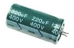 220 MF 400V Kondansatör (Elektrolitik)