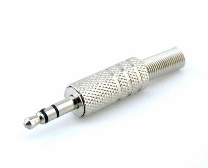 3.5mm Stereo Erkek Metal Jak