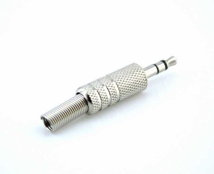 3.5mm Stereo Erkek Metal Jak