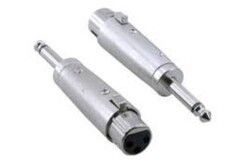 3 Pin Canon Dişi 6.3mm Mono Erkek Ara Konnektör