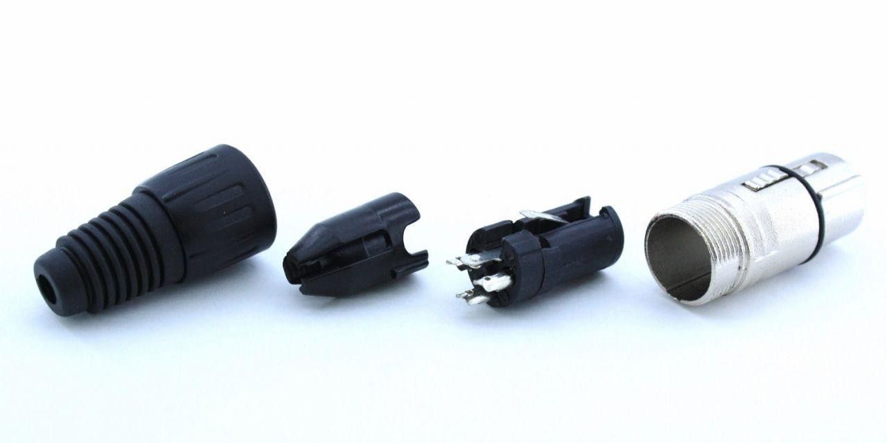 3 Pin Canon Dişi Jack