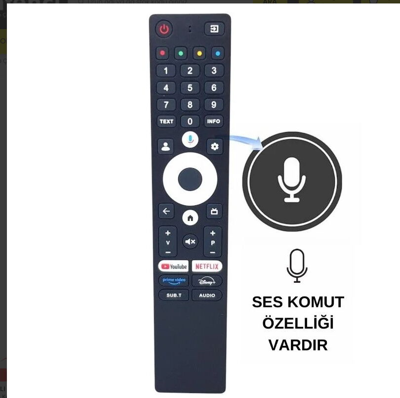 308-Q Strong Android Tv Kumandası