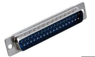 37 Pin Erkek D-Sub Konnektör