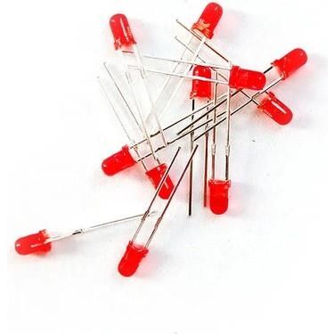 3mm Boyalı Led Kırmızı