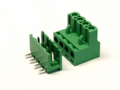 4 lü 90° Geçmeli Klemens Takım Lehim Bacak