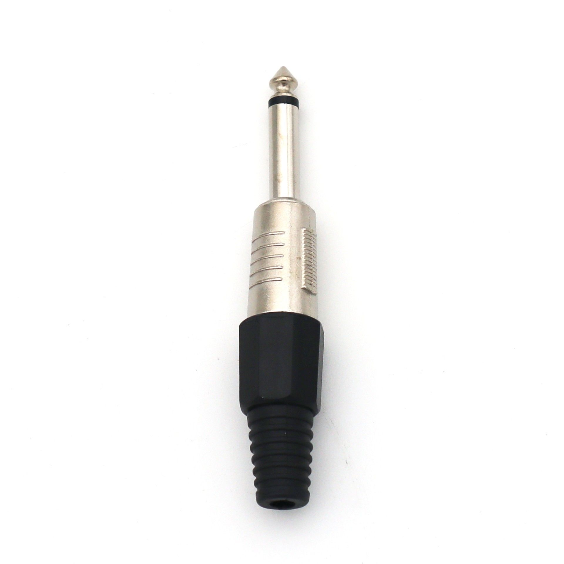 6.3mm Siyah Metal Canon Tipi Mono Jak
