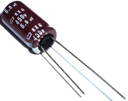 6.8 MF 450V Kondansatör (Elektrolitik)