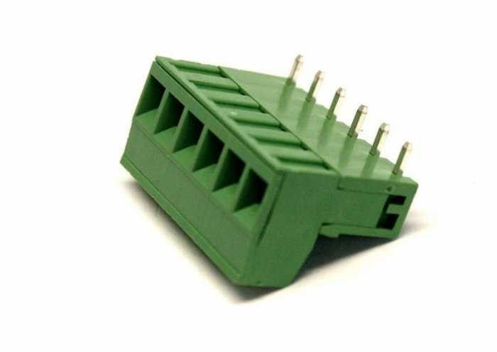 6 lı 90° Geçmeli Klemens Takım Lehim Bacak