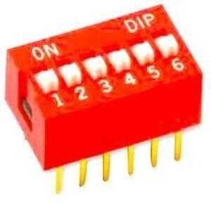 6 lı Dip Switch