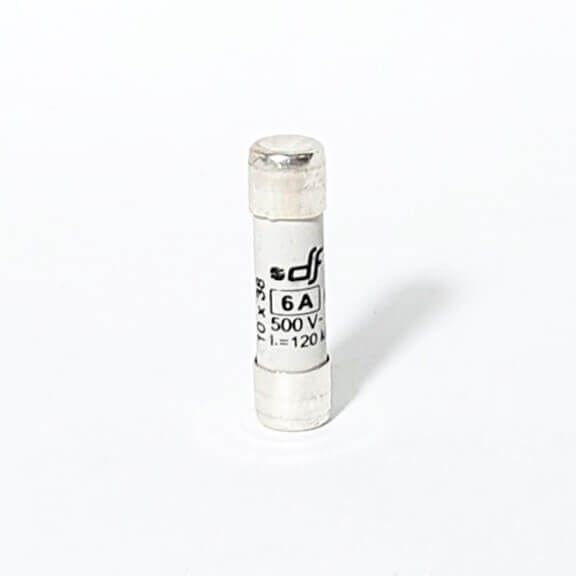 6A 500V 10x38mm Seramik Sigorta