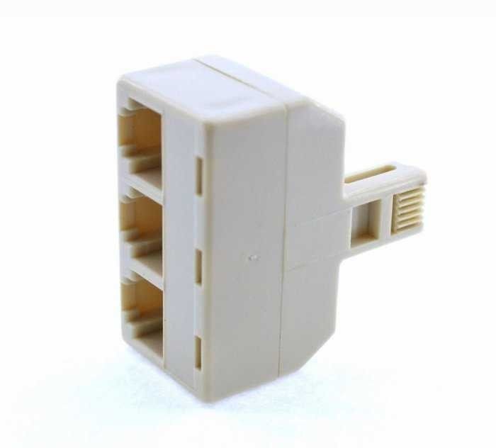 6P/4C Erkek - 3xDişi Paralel Telefon Çok. SL-6P31