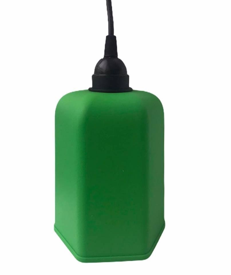 Ağaç Feneri E27 Altıgen Tekli Açık Yeşil