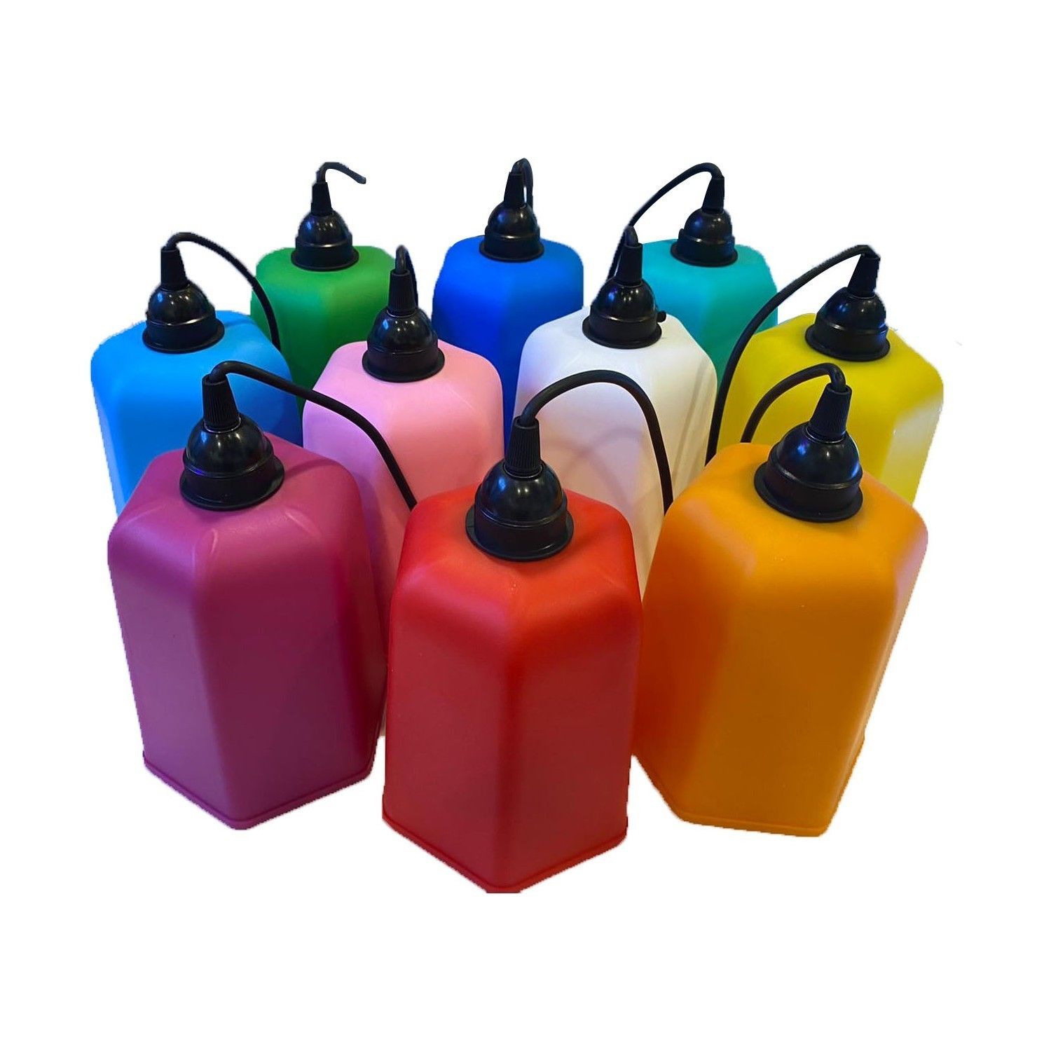 Ağaç Feneri E27 Altıgen Tekli Yeşil