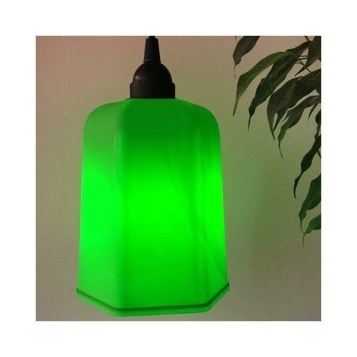 Ağaç Feneri E27 Altıgen Tekli Yeşil