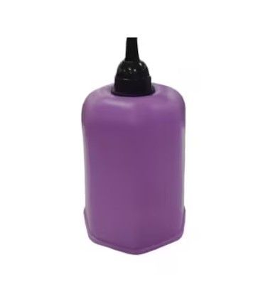 Ağaç Feneri E27 Altıgen Tekli Açık Mor