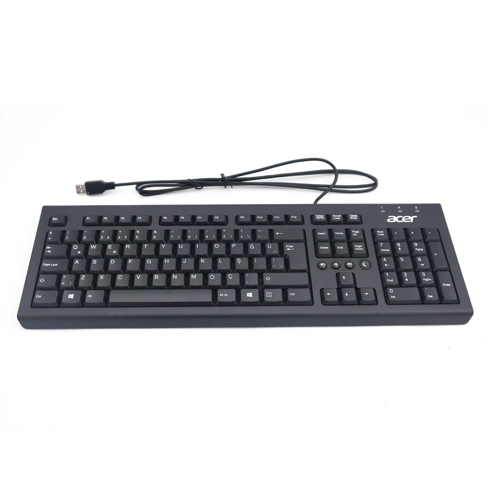 Acer PR-1101V Siyah Usb Klavye