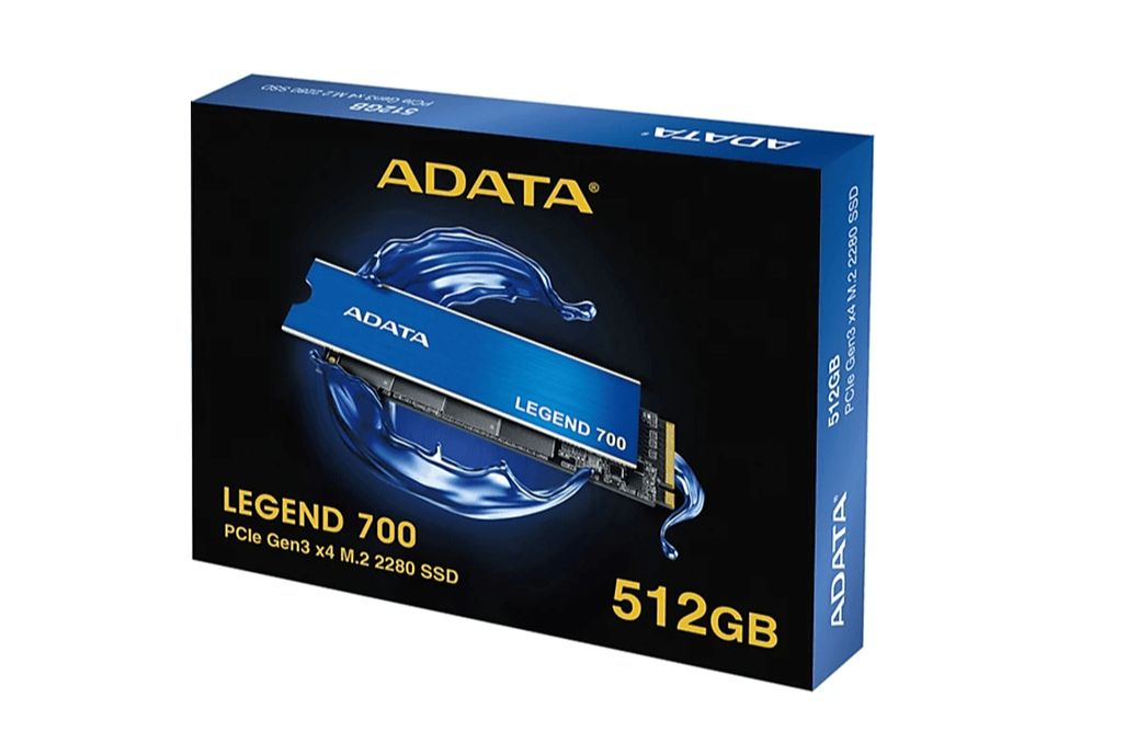 Adata Legend 700 512Gb PCIe NVMe M.2 SSD