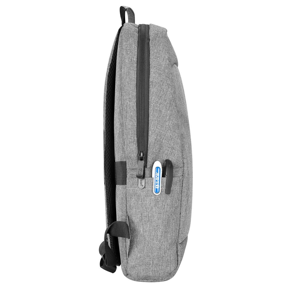 Addison 300448 15.6" Gri/Siyah Notebook Sırt Çanta