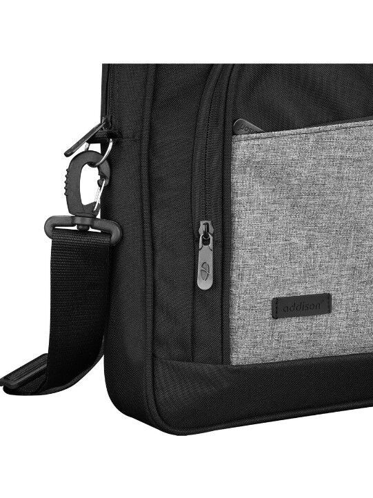 Addison 300803 15.6" Siyah/Gri Notebook Çantası