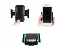 Addison ADS-119 Siyah/Mavi Araç Telefon Tutucu