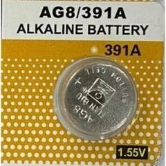 AG08/LR1120/LR1121/LR55/L1121/191 1.5V  Alkalin Sa