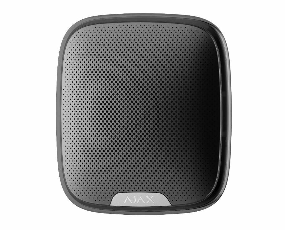 Ajax Streetsiren Kablosuz Harici Siren Siyah