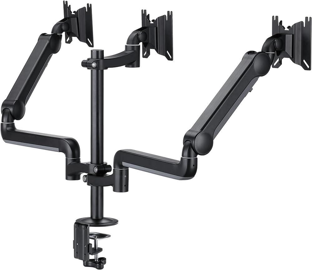 Alüminyum Monitör Standı Üçlü