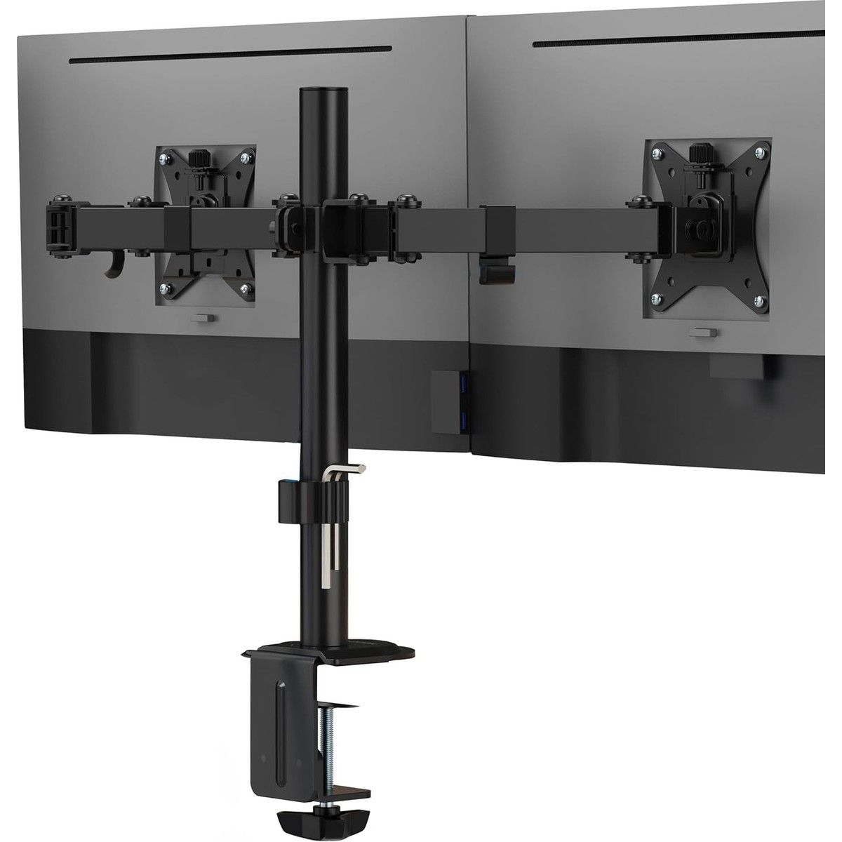 Alüminyum Monitör Standı İkili