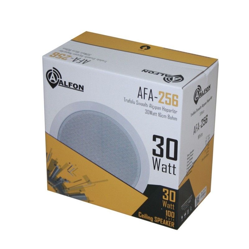 Alfon AFA-256 16cm 30W Trafolu Sıvaaltı Alçıpan Ho