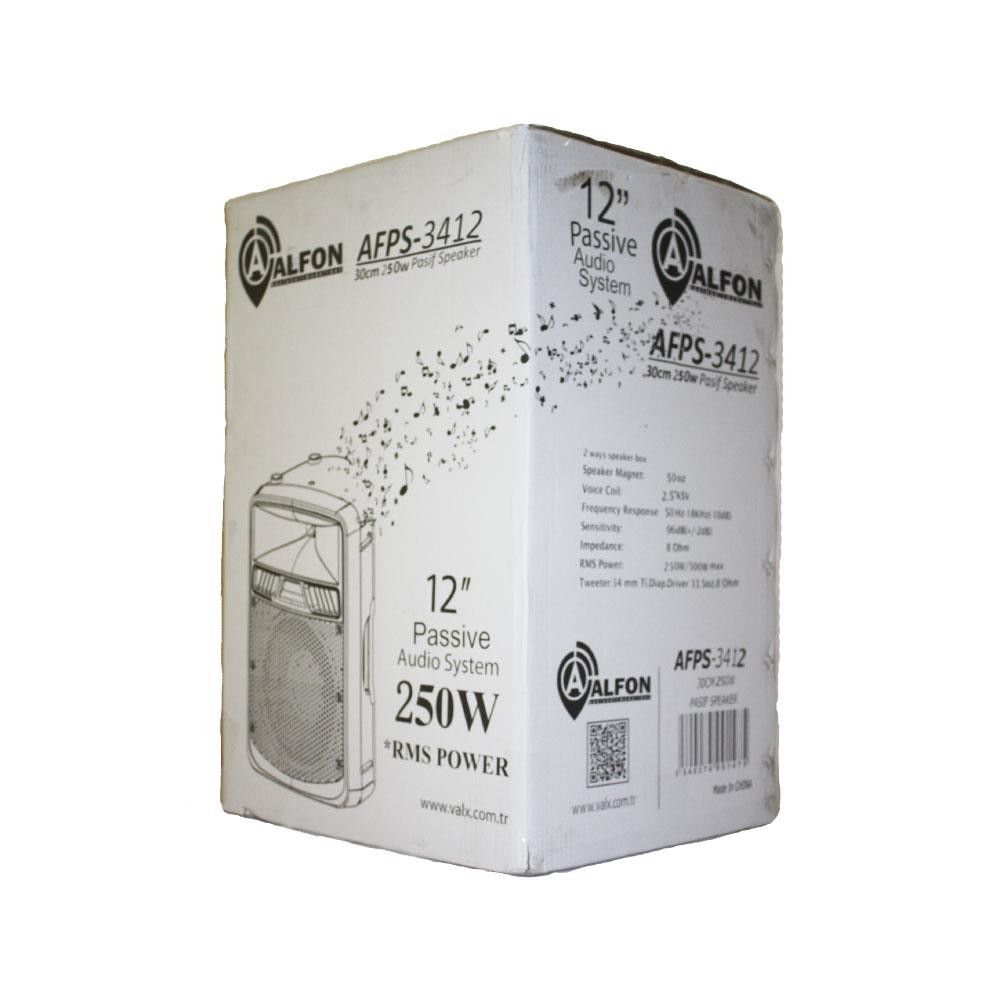 Alfon AFPS-3412 12" 30cm 500W Pasif Kabin Hoparlör
