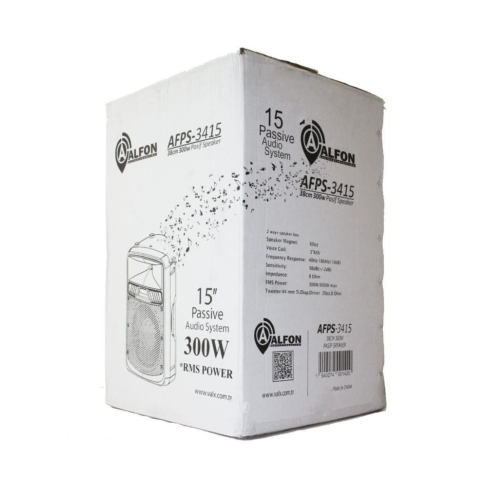 Alfon AFPS-3415 15" 38cm 600W Pasif Kabin Hoparlör