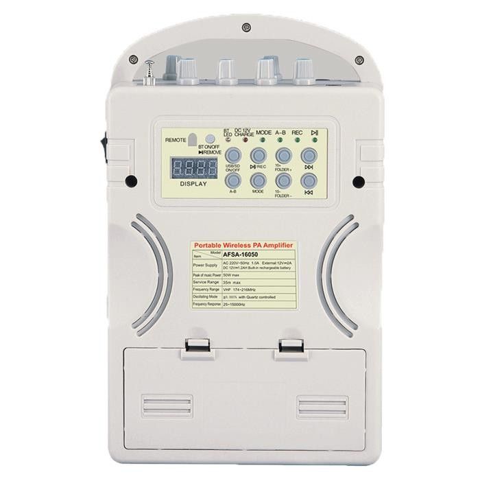 Alfon AFSA-16050E 50W USB/SD/BT Portatif Anfi El