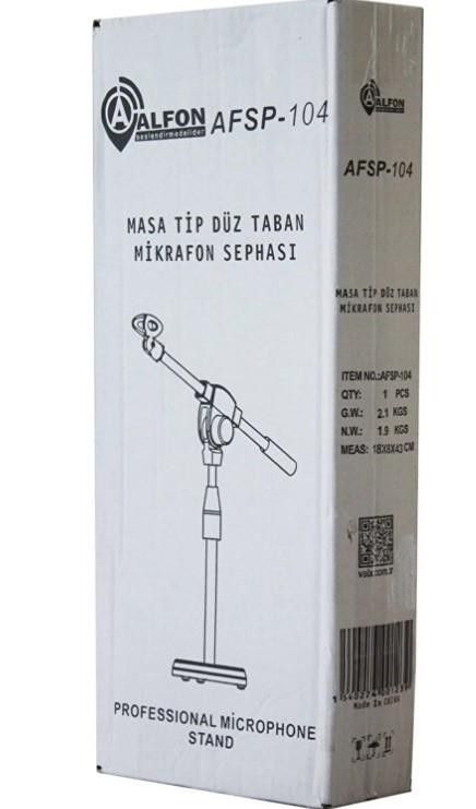 Alfon AFSP-104 83cm Akrobat Kısa Mikrofon Sehpası