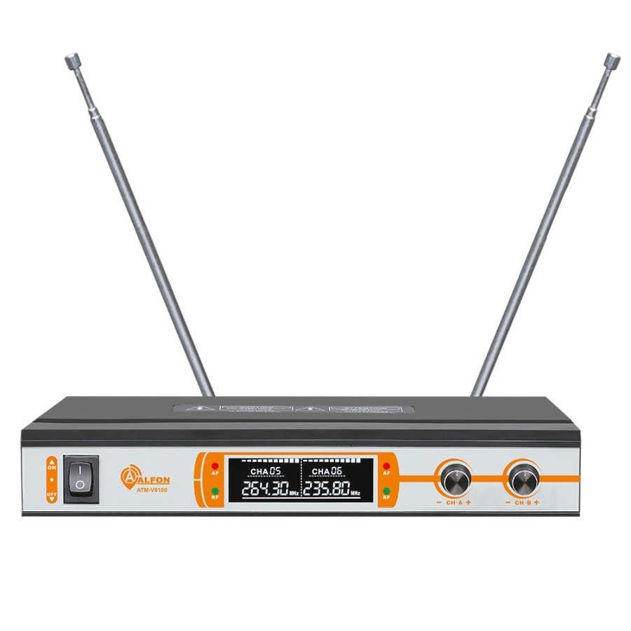Alfon ATM-V6100 1EL 1Yaka VHF Digital Ekranlı Tels