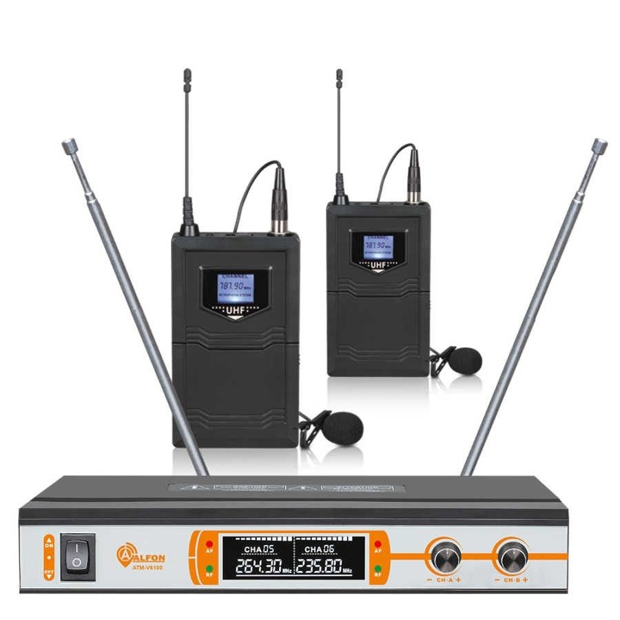Alfon ATM-V6100 2Yaka VHF Digital Ekranlı Telsiz M