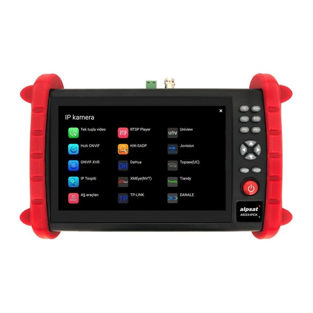 Alpsat AS33-IPCX CCTV Kamera Test Monitör