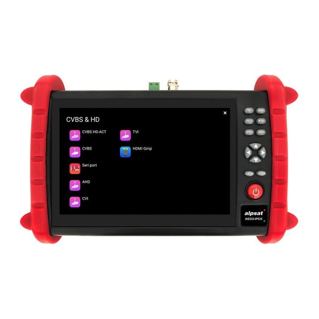 Alpsat AS33-IPCX CCTV Kamera Test Monitör