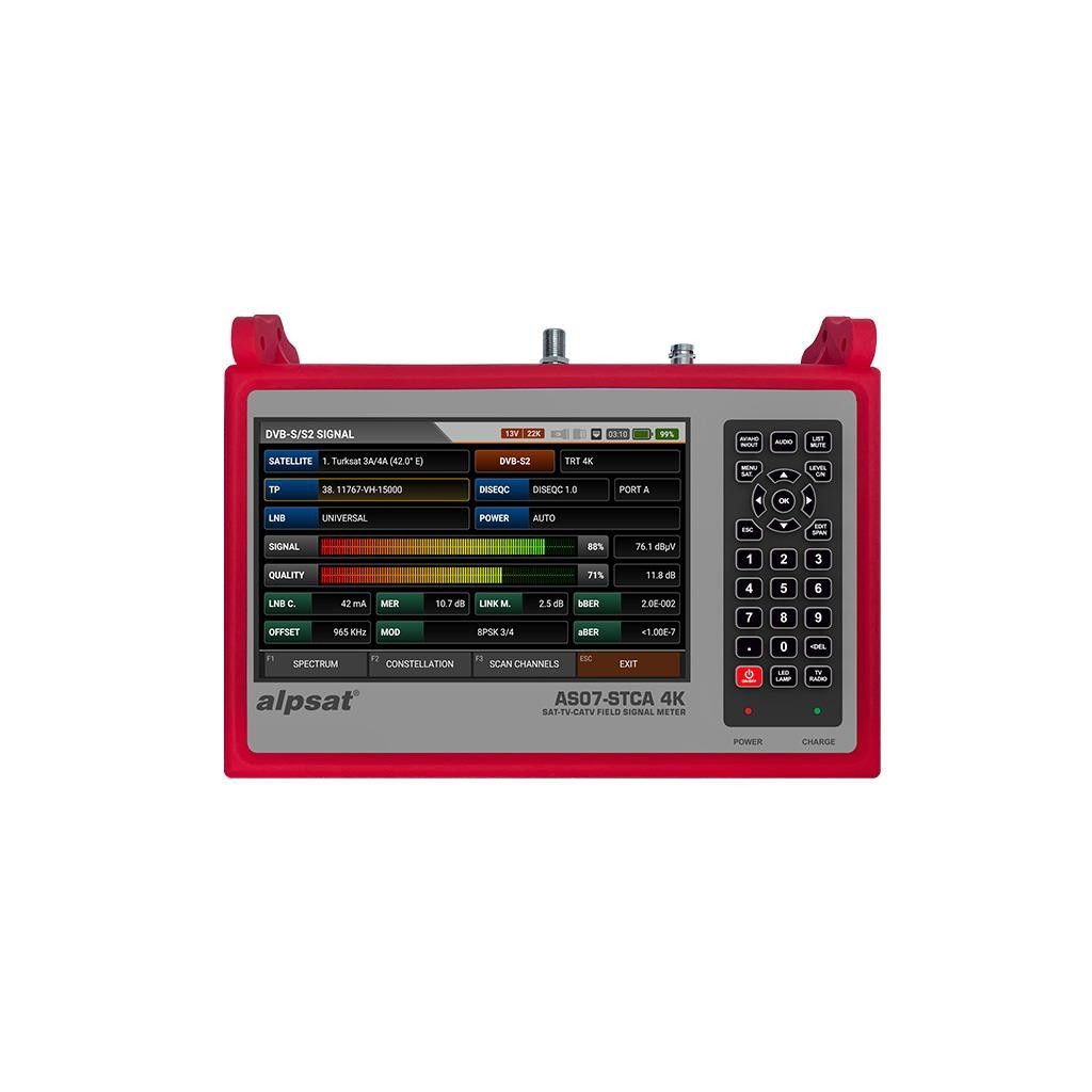 Alpsat Sat Finder AS07-STCA 4K Uydu Yön Bulucu