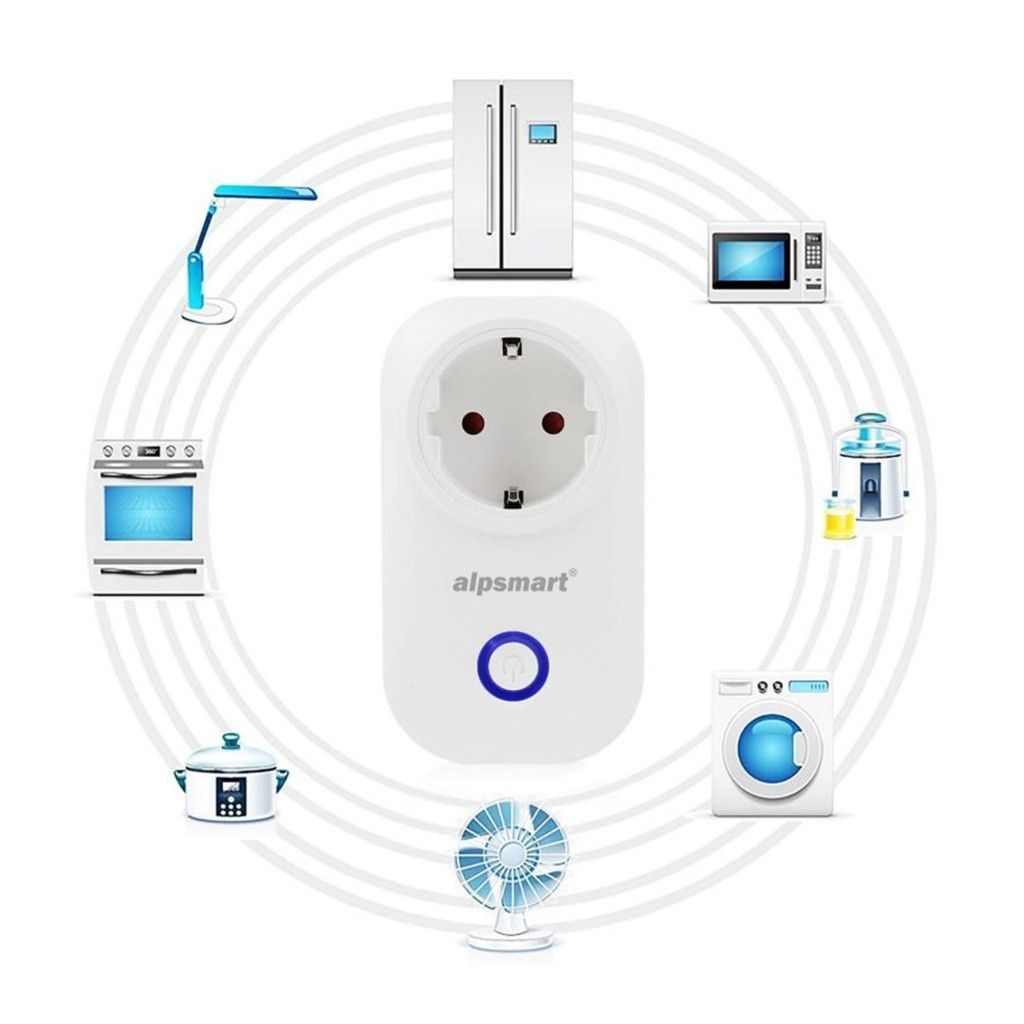 Alpsmart AS816-EU 16A Wi-Fi Akıllı Priz