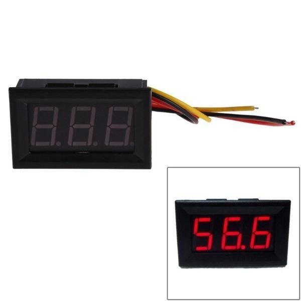 ARD-LCD-1436 H27V 0.56" 0-30V Kırmızı Dc Voltmetre
