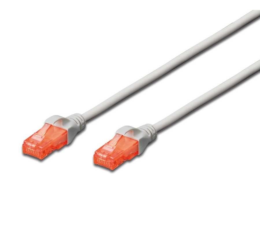 Digitus DK-1617-005 50cm Cat6 LSZH Patch Kablo Gri
