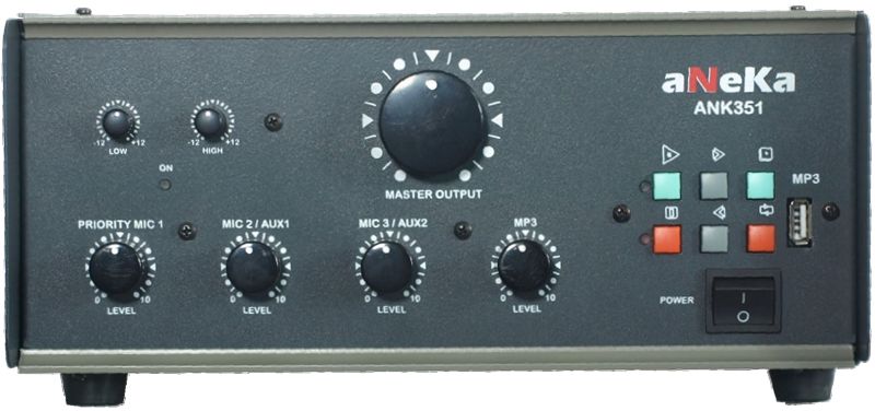 Atak ANK-351 3 Girişli Mp3 Automute Mikser