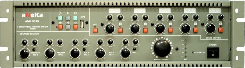 Atak ANK-5315 5 Bölge Mp3 Mikser